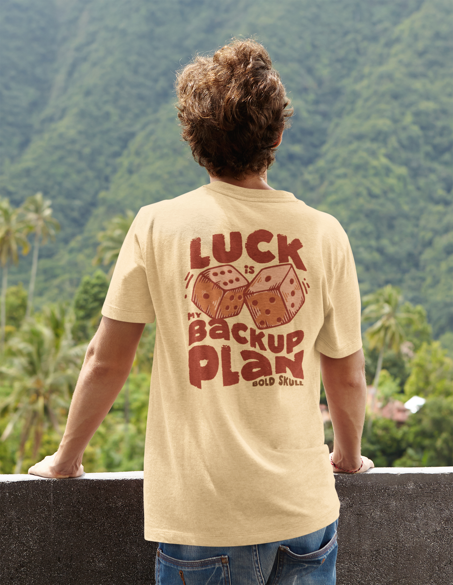 Luck Is My Backup Plan T-shirt