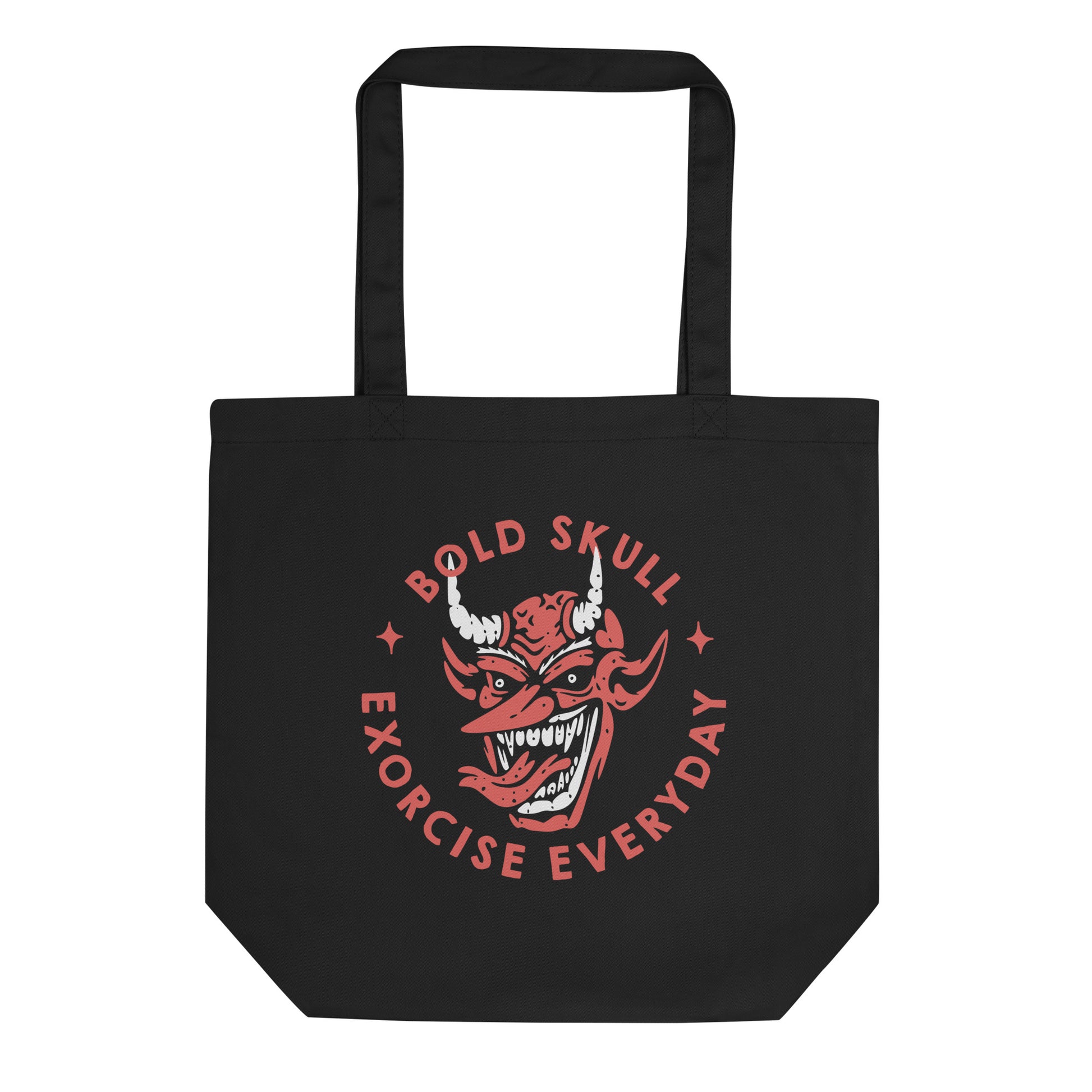 Exorcise Everyday Tote Bag | Bold Skull