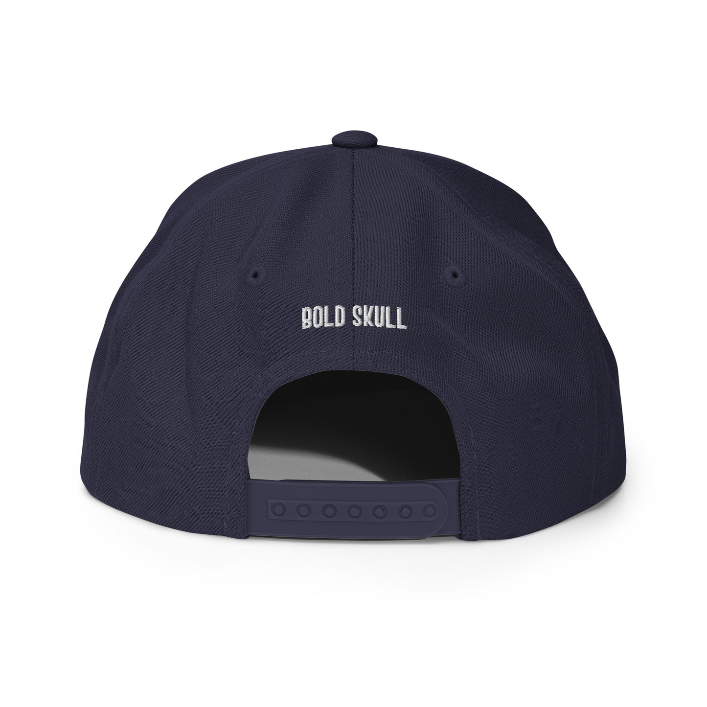 Bold Skull Snapback Cap