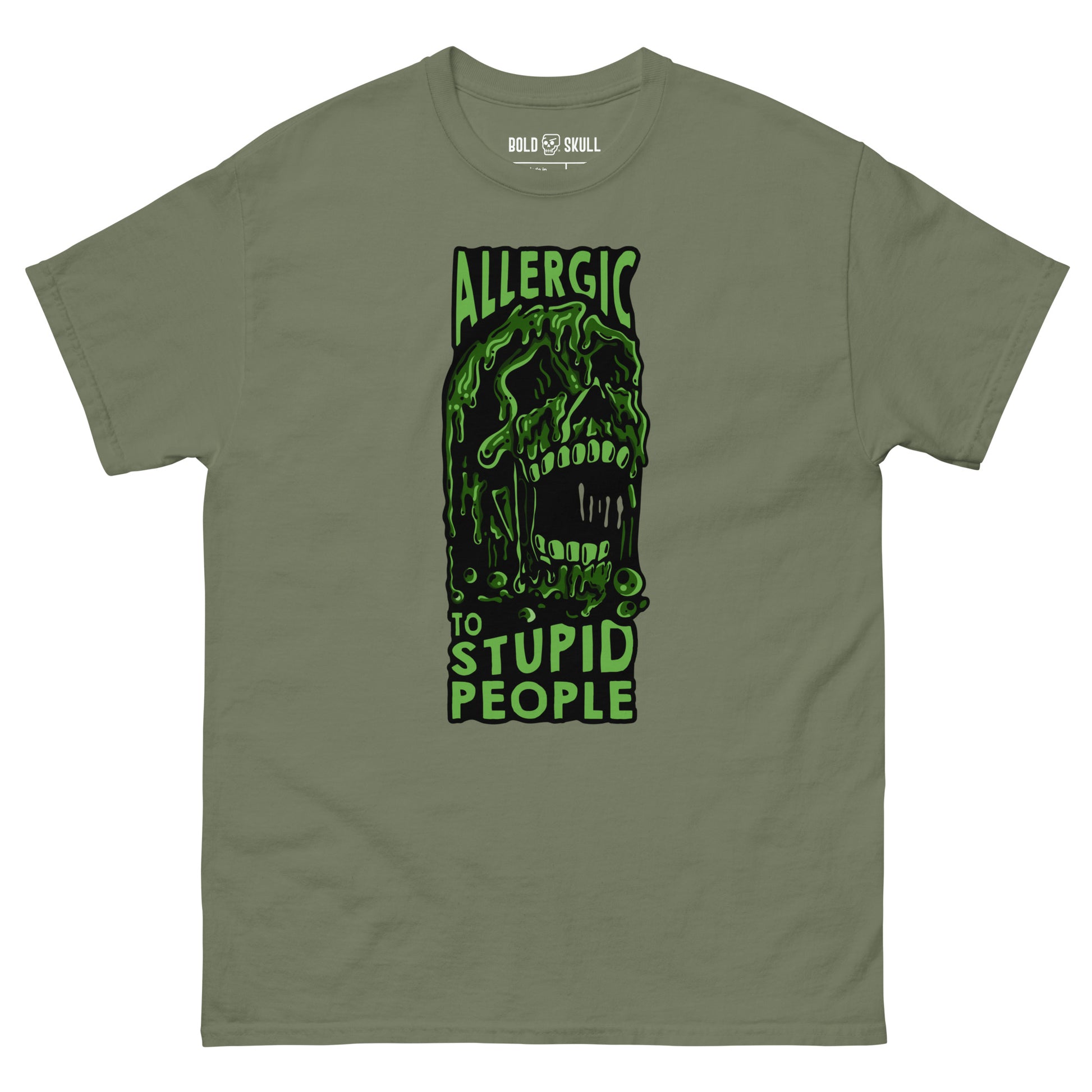 Allergic To Stupid People T-shirt
